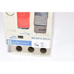 Telemecanique GV2-M06 Motor Protector 1-1.6 Amp