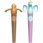 TalkTools Jiggler® | Unicorn & Sloth | Chewable Oral Facial Massager, Set of 2 Oral Sensory Massager | Calming Motor Therapy for Kids