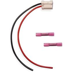 Blower Motor Connector, 90980-10916 82998-12380 Compatible with Toyota Tacoma 2005-2016, 8 inches 12ga Harness Plug Wire Harness Pigtail Kit with Heat Shrinks Connectors