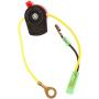 QAZAKY On/Off Engine Stop Kill Switch Control Compatible with GX110 GX120 GX160 GX200 GX240 GX270 GX340 GX390 ED1000 EZ1400 EG1400 EG1000 EZ2500 EZ3500 EZ5000 WT30XK4 WT40XK3 CC4033 26A-BPH3710