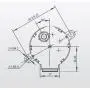 Stepper 12 VDC motor step angle 7.5° Unipolarity 1-2 phase (35BYJ46-321)