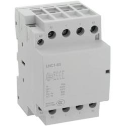 SHOPCORP 63 Amp 4 Pole 2NO 2NC IEC Contactor 110V - 40Amp General Purpose Contactor for Home and Industrial uses with DIN Rails