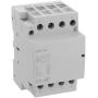 SHOPCORP 63 Amp 4 Pole 2NO 2NC IEC Contactor 110V - 40Amp General Purpose Contactor for Home and Industrial uses with DIN Rails