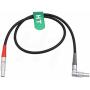 HangTon Right Angle CAM 7 Pin Start Stop Power Cable for ARRI Alexa Mini Cforce Mini LBUS 4 Pin, AMC-1 Cforce RF Motor, Cmotion cPRO Motor Camin 24