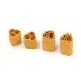 T Tulead Bullet Connector Plug 3 Pins Non-Slip Motor Connector Plug Controller Battery Plug 500V 30A 2 Pairs (Female+Male)