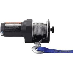POLESTAR 12V DC ATV/UTV Electric Winch 2000 lb. Load Capacity - Steel Cable Wire Rope 5/32