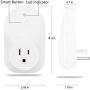 Briidea Hi-Lo Sump Pump Controller with Dual Float Switch and Overload Protection (White)