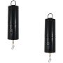 2 Pieces Hanging Rotating Motor Wind Chimes Revolve Twist Turn Battery Powered Twirl Motor Suit for Garden Decor Accessory