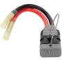 Camco Trac Outdoors High-Current Connector Kit, 8 Gauge | Upgrade Your Trolling Motor Connectors to High-Current 12V or 24V Power | for 60 Amp 12/24/36V Power (69441), Black