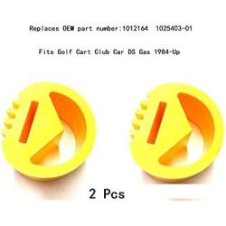 NAVARME 2Pcs Motor Mount and Snubber Bushing Fits Club Car Gas Golf Cart 1984-up 1012164