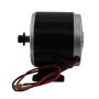 CDZHLTG 24V DC 350W Permanent Magnet Electric Motor Generator Brushed 2700RPM DIY for Wind Turbine PMA Electric Scooter E Bike Drive Speed Control, Black