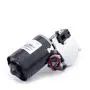 Fielect DC 24V 30RPM Reversible Worm Geared Motor High Torque Electric Gear Motor Turbine Worm Gear Box Reduction Motor, Left Shaft GW6280