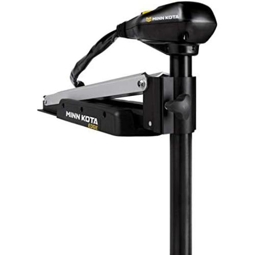 Minn Kota 1355970 Edge Freshwater Cable-Steer Bow-Mount Trolling Motor with Heel-Toe Foot Control and Latch & Door Bracket, 70 lbs Thrust