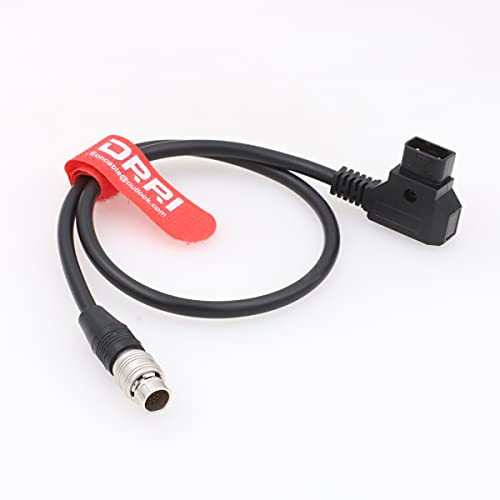 DRRI Fujinon Hirose 20-Pin to D-Tap Power Cable for Cabrio Lens servo Motor
