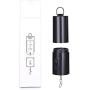 U/D Battery Operated Wind Spinner Motor for Hanging Garden Wind Spinners and Wind Chimes, Disco Ball Motor Load Capacity of 4 Pounds