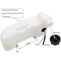 43cc 47cc 49cc 52cc 55cc Engine Motor Gas Fuel Petrol Tank Mini Scooter Auger Gas Powered Drill Pocket Quad Bike Garden Multi Tool Engines (40-5)