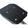 HYDDNice Outboard Motor Bracket Mount Boat Auxiliary Heavy Duty Aluminium Marine Motor Bracket Max Load 7.5HP-20HP