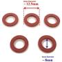 Boat Motor 5x Washer 90430-08020 Seal Seals Gasket replaces Yamaha Parsun Outboard F 2.5 - 25HP F4-03000024 Jet-ski Motorcycle Diesel Snow Mobile 2/4 stroke Engine