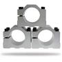 GREESUNY 52mm Aluminum Spindle Clamp Motor Mounting Bracket with 4PCS M6 Screws for CNC Router Engraving Machine