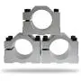 GREESUNY 52mm Aluminum Spindle Clamp Motor Mounting Bracket with 4PCS M6 Screws for CNC Router Engraving Machine