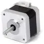 Tuimiyisou Printer Stepper Motor Nema 17 3D Printer Two Phase 4 Wire Stepper Motor for 1.8Deg 17HD34008-22B Printer Accessory 4 Wire Stepper Motor for Printer