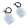 DollaTek 2PCS 260 Mini Micro Motor 12V 6000rpm with Plastic Case Mini Vibration Micro Motor for DIY Massage Pad