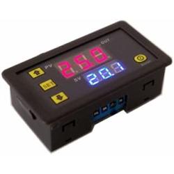 KNACRO 1500W DC 5V Relay Switch, Digital Time Delay Relay Board with Dual-color (Red+Blue) LED Display, On-Off Delay Timer Switch Support Cycle of Time for Car Vehicle (DC 5V, Red+Blue)