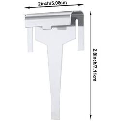 Hotop 4 Pieces DA61-06796A Clip Drain Evaporator Refoem Compatible with Samsung Refrigerator Replace for DA61-06796A, AP5579885, 2683162