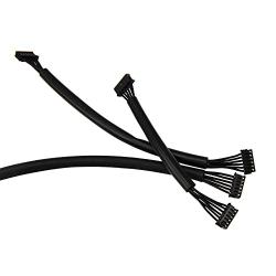3Pcs Vgoohobby 80/120/200mm Sensor Harness Cable Sensing Adapter Compatible with Hobbywing Xerun Series Sensored BL Motor ESC