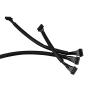 3Pcs Vgoohobby 80/120/200mm Sensor Harness Cable Sensing Adapter Compatible with Hobbywing Xerun Series Sensored BL Motor ESC