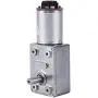 DC Worm Gear Motor 12V High Torque Reduction Gear Box with Encoder Srong Self-Locking 6mm Output Shaft(20RPM)