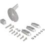 Quicksilver 8M6007993 Aluminum Anode Kit - Yamaha 4T Outboards 40-60 HP