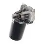 Fielect DC 24V 50RPM Reversible Worm Geared Motor Electric Gear Motor High Torque Turbine Worm Gear Box Motor, Right Threaded Shaft GW70105