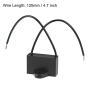uxcell Ceiling Fan Capacitor CBB61 1uF 250V AC 2 Wires Metallized Polypropylene Film Capacitor 36x23x12mm for Electric Fan Pump Motor Generator 5Pcs