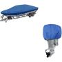 Explore Land Trailerable Boat Cover Fits 14-16Long Beam Width up to 76