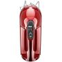 KitchenAid 9-Speed Digital Hand Mixer with Turbo Beater II Accessories and Pro Whisk - Candy Apple Red
