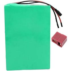 Jieoto 24V 24Ah E-Bike Li-ion Battery 7S8P Lithium Battery Pack 24000mAh Electric Bicycle Scooter with XT60 Plug/T Plug + Charger, for 250W 350W 500W 750W Bike Motor