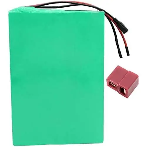 Jieoto 24V 24Ah E-Bike Li-ion Battery 7S8P Lithium Battery Pack 24000mAh Electric Bicycle Scooter with XT60 Plug/T Plug + Charger, for 250W 350W 500W 750W Bike Motor