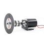 DC Electric Motor Drive, 3500RPM High Speed Permanent Magnet 12V DC Motor High Torque 30W CW/CCW (12V DC 3500RPM)