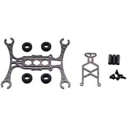 Vehicles-OCS 1PC Tiny QX110 FPV Frame for 8520 Motor 55mm Propeller Brush F3 NAZE32 Flight Controller Mini Quadcopter Indoor Hollow Cup FPV