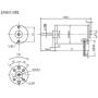 31ZY Permanent Magnet DC Motor Micro Large Torque Motor Forward and Reverse High Speed Motor 12v24v (24VDC,3500)