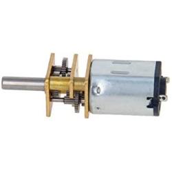 Fielect Mini Gear Motor DC 12V 100RPM Micro Gear Motor, Speed Reduction Motor GA12-N20 for RC Car, Robot Model, DIY Engine Toys