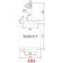 HYDDNice DC 12V 30W 3000RPM Electric Permanent Magnet Motor High Speed CW/CCW Electric Motor for DIY Generator