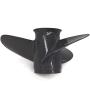 ARKDOZA 9 7/8x10 9 7/8x11 9 7/8x12 9 7/8x13 Aluminum Propeller for Honda Outboard 25-30HP 3 Blade 10 Tooth RH 9.9x10 9.9x11 9.9x12 9.9x13
