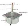 CHANCS Synchronous Motor TYC-40 AC 12V 5RPM Shaft Length 4.6cm for Fiber Optic Christmas Ornament (2PCS)
