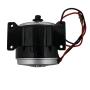 CDZHLTG 24V DC 350W Permanent Magnet Electric Motor Generator Brushed 2700RPM DIY for Wind Turbine PMA Electric Scooter E Bike Drive Speed Control, Black