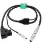 HangTon Run Stop Power Cable for RED DSMC2 Camera CTRL to ARRI Cforce RF Motor Cmotion cPRO Motor CAM 7 Pin to D-tap 00B 4 Pin 24