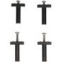 Seachoice Mounting Bolt and Isolator Kit for Motorguide Trolling Motors, Stainless Steel Screws