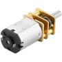 Fielect Mini Gear Motor DC 3V 15RPM Speed Reduction Motor GA12-N20 3mm Shaft Gearwheel Gear Motor for RC Car, Robot Model, DIY Engine Toys