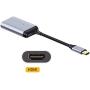 Xiwai USB-C Type C to HDMI Converter HDTV Adapter 4K 60hz 1080p with Female PD Power Port